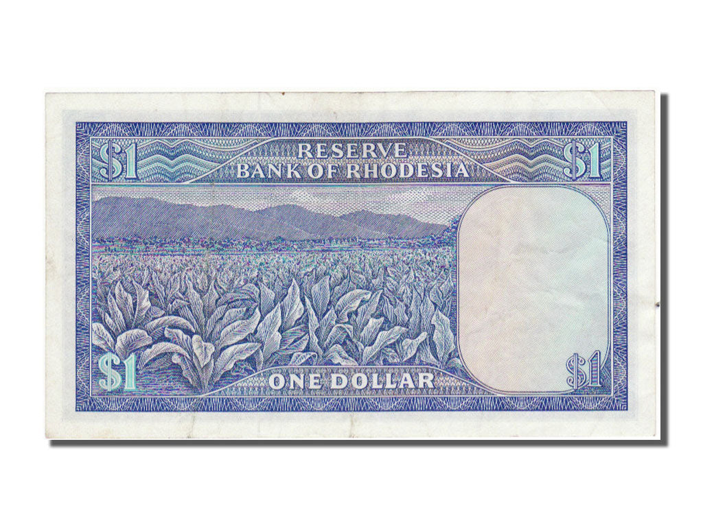 Banknot, 
  
  Rhodesia, 
  
  1 Dolar