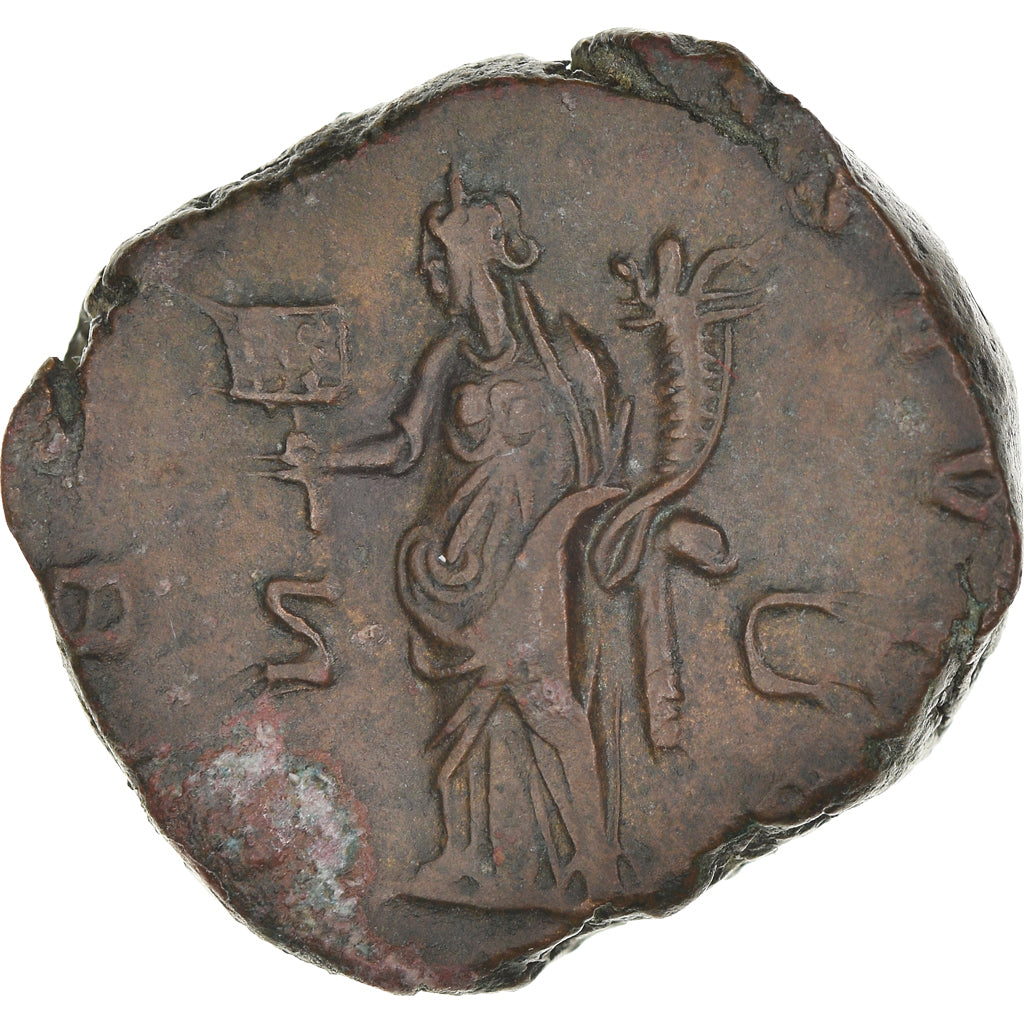 madeni para, 
  
  Gallienus, 
  
  Sestertius