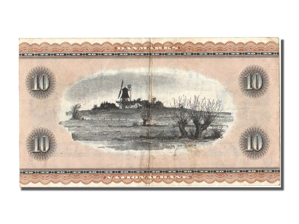 Banknot, 
  
  Danimarka, 
  
  10 Kron