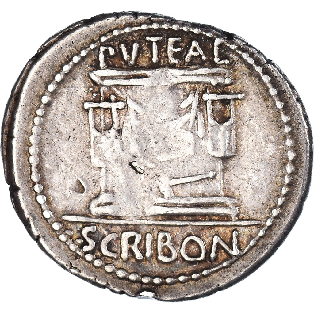 madeni para, 
  
  Scribonia, 
  
  Denarius