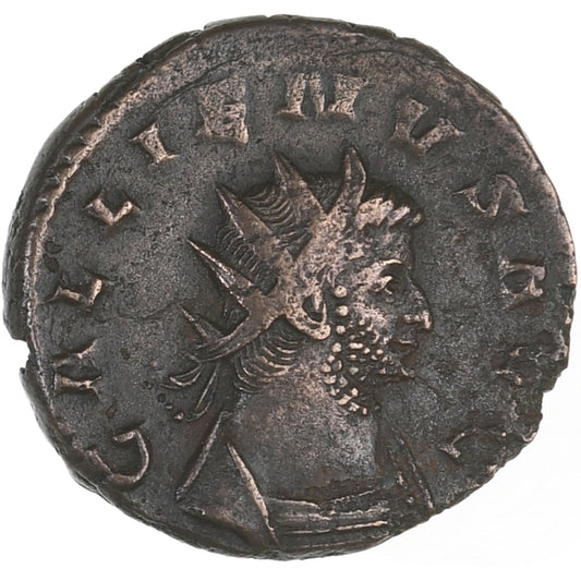 Gallienus, 
  
  Antoninianus, 
  
  EF(40-45)