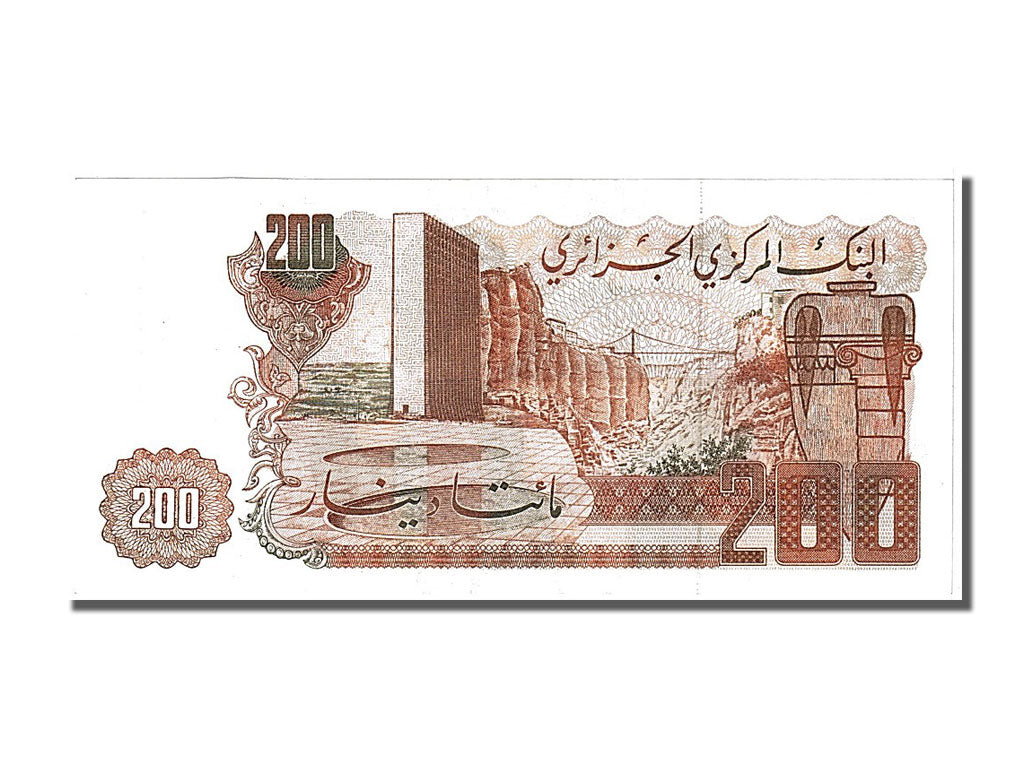 Banknot, 
  
  Cezayir, 
  
  200 Dinar