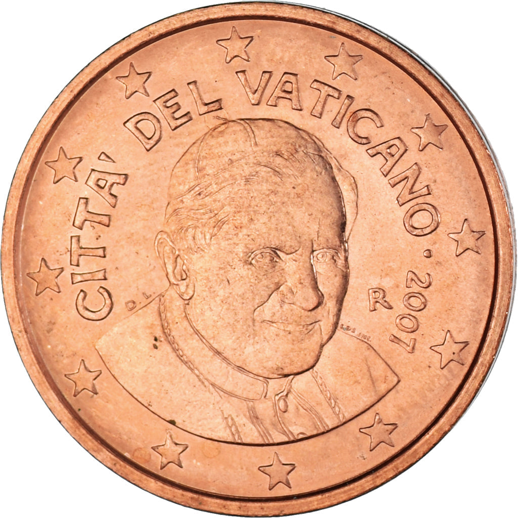 VATİKAN ŞEHRİ, 
  
  2 Euro Cent, 
  
  2007