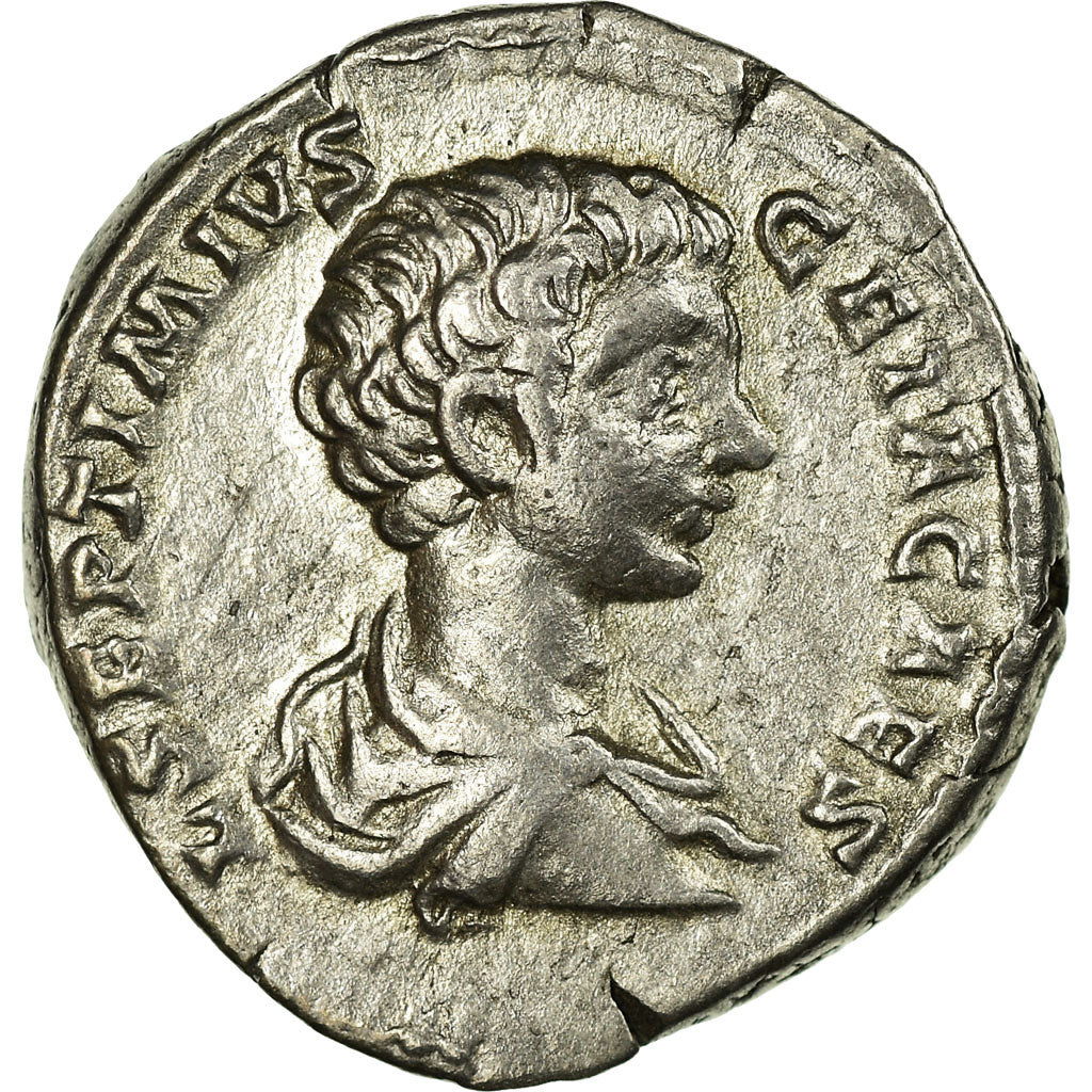 madeni para, 
  
  Geta, 
  
  Denarius