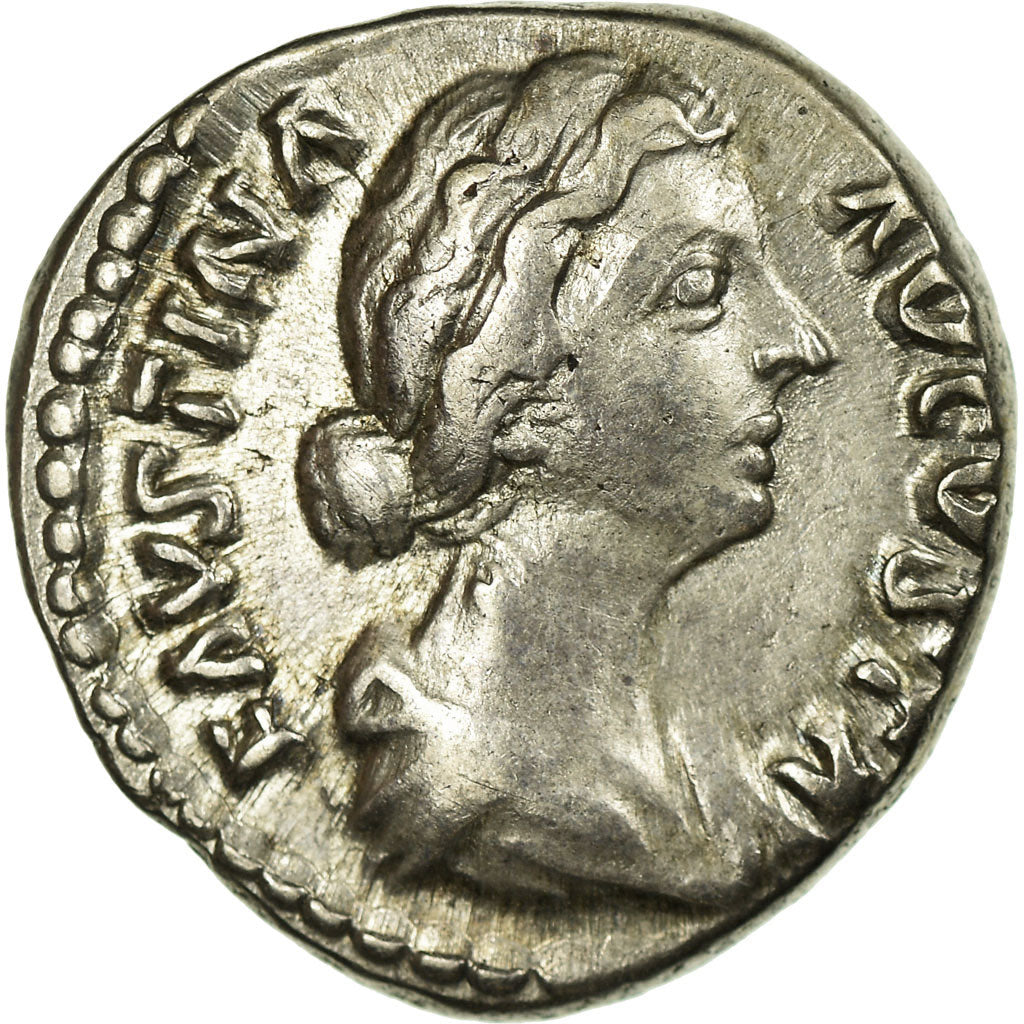 madeni para, 
  
  Faustina II, 
  
  Denarius