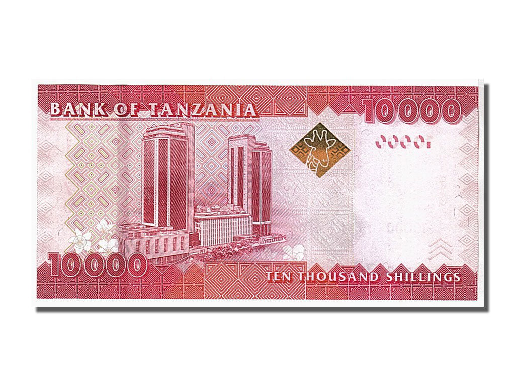 Banknot, 
  
  Tanzanya, 
  
  10