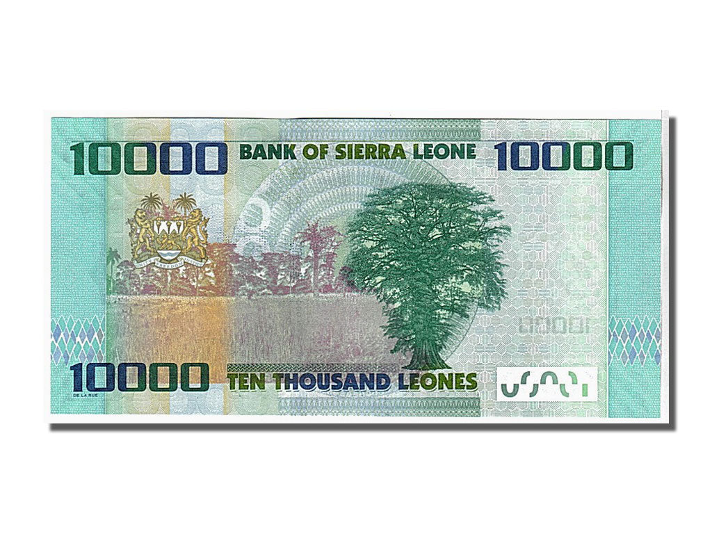 Banknot, 
  
  Sierra Leone, 
  
  10