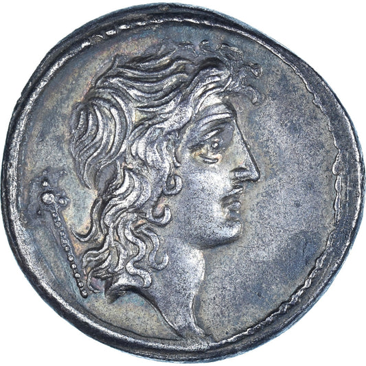 Cassia, 
  
  Denarius, 
  
  MÖ 55