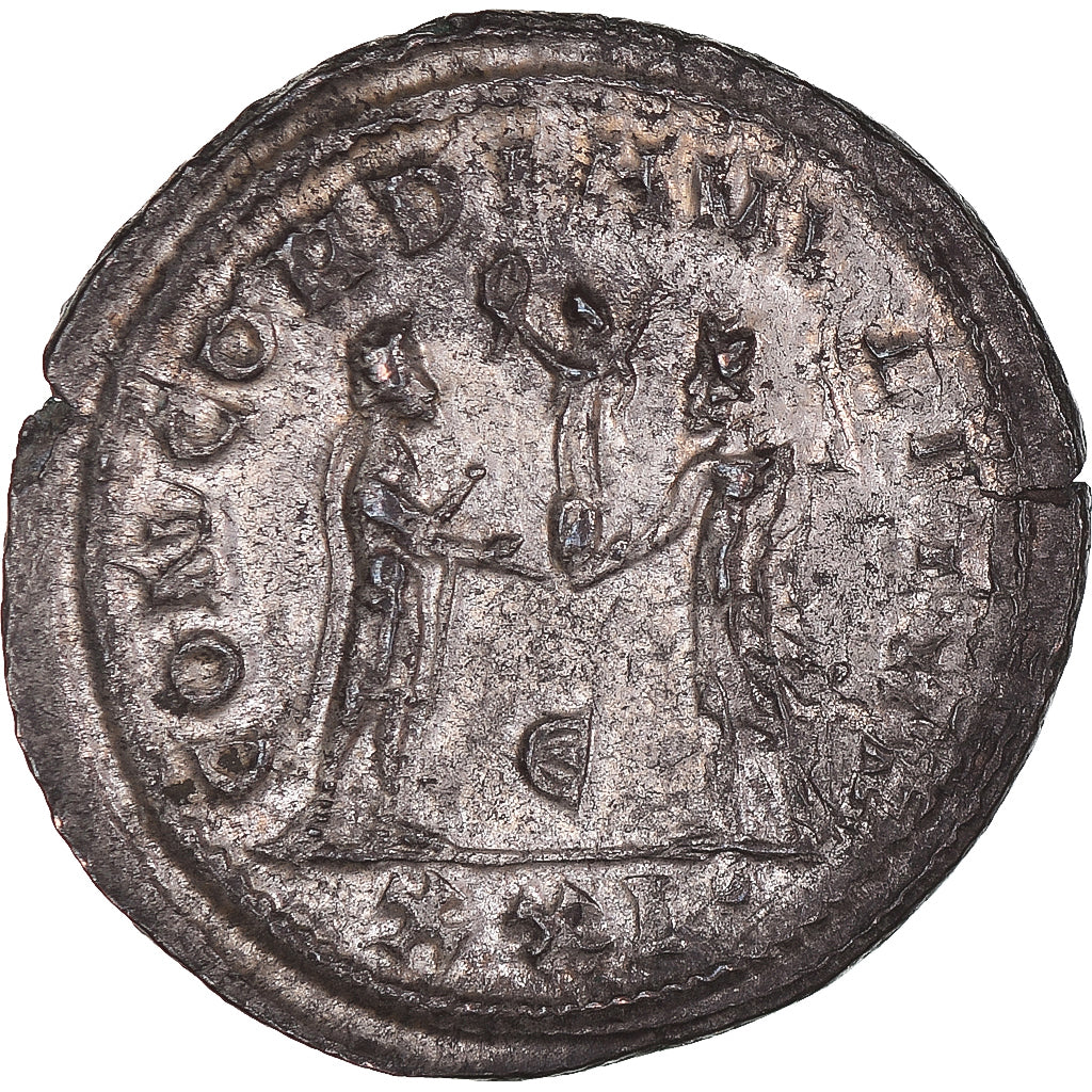 madeni para, 
  
  Maximien Hercule, 
  
  Antoninianus