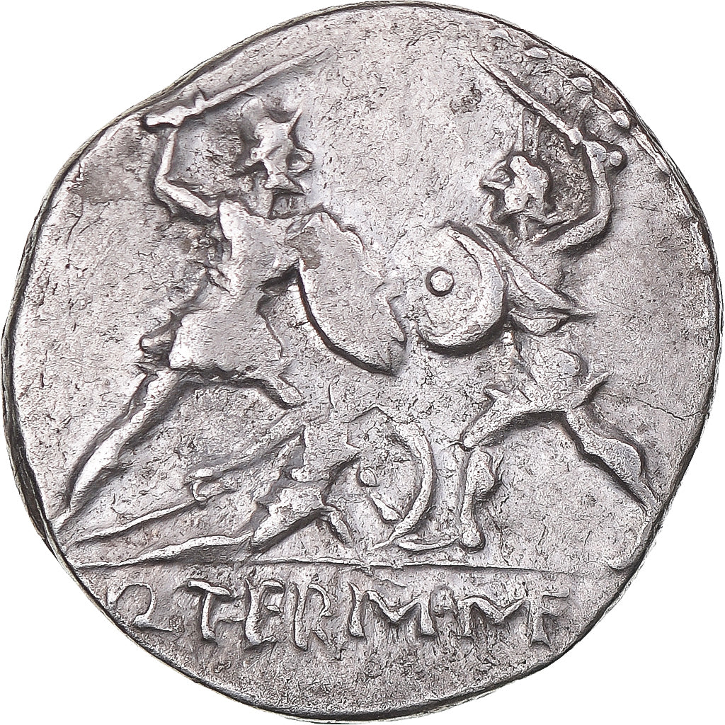 madeni para, 
  
  S. Minucius Thermus M. f., 
  
  Denarius