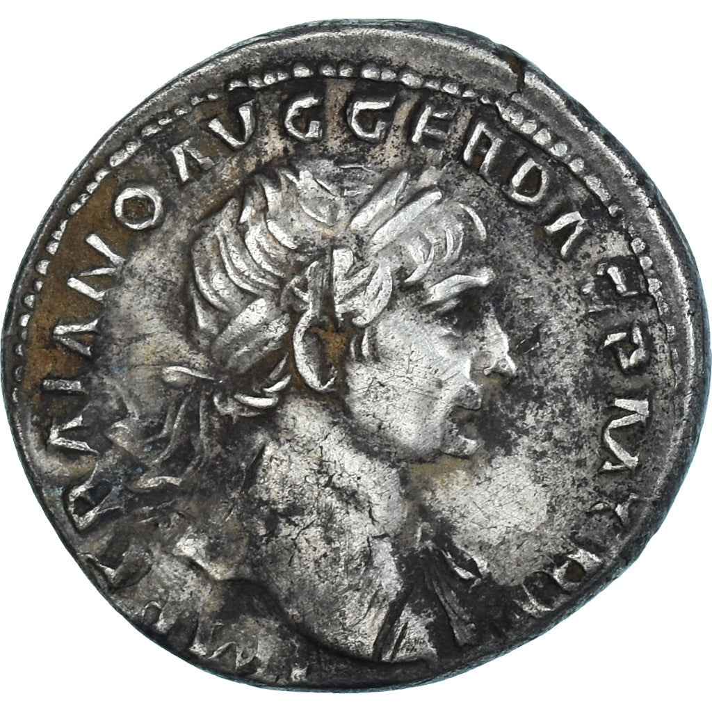 madeni para, 
  
  Trajan, 
  
  Denarius