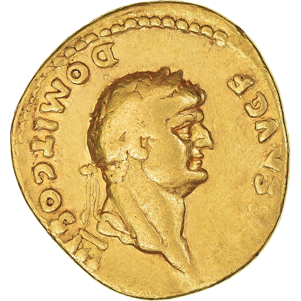 Domitianus, 
  
  Aureus, 
  
  75