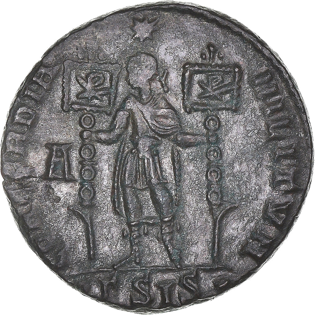 madeni para, 
  
  Vetranio, 
  
  1/2 Centenionalis