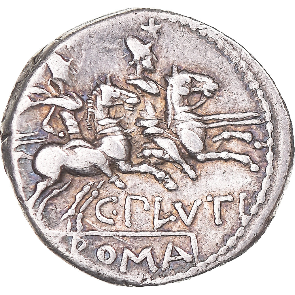 madeni para, 
  
  Plutia, 
  
  Denarius