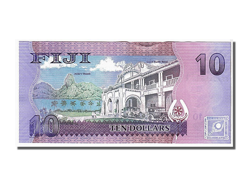 Banknot, 
  
  Fiji, 
  
  10 Dolar