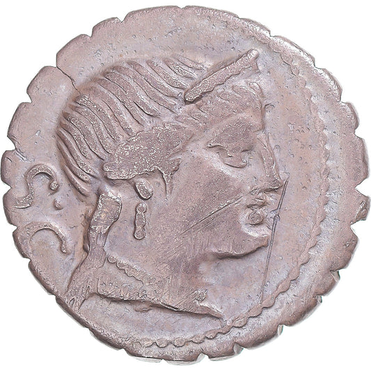 madeni para, 
  
  Naevia, 
  
  Denarius Serratus