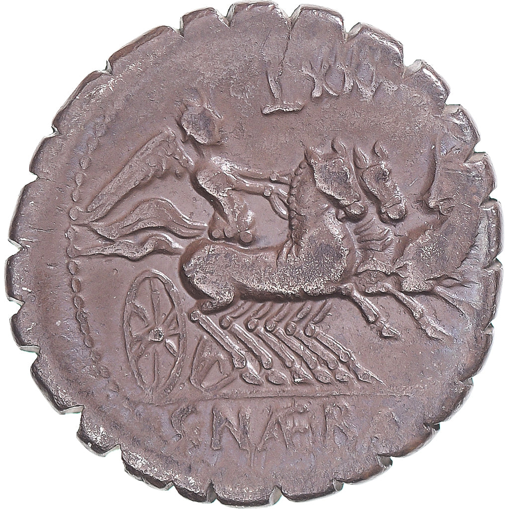 madeni para, 
  
  Naevia, 
  
  Denarius Serratus