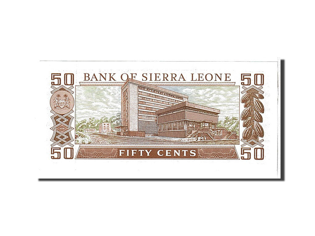 Banknot, 
  
  Sierra Leone, 
  
  50 sent