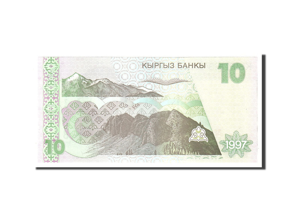 Banknot, 
  
  KIRGIZİSTAN, 
  
  10 Som