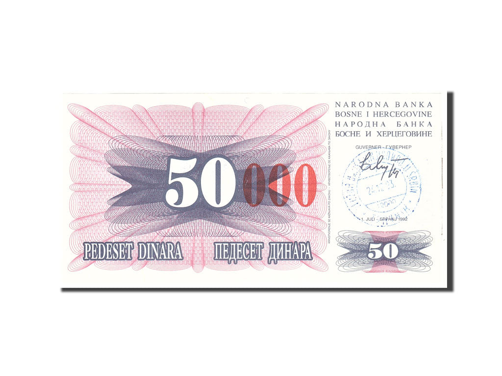 Banknot, 
  
  Bosna - Hersek, 
  
  50