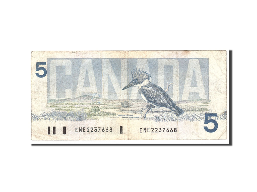 Banknot, 
  
  Kanada, 
  
  5 Dolar