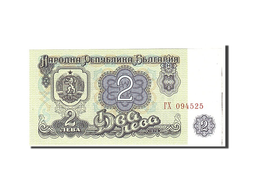 Bulgaristan, 
  
  2 Leva, 
  
  ÇİL(65-70)