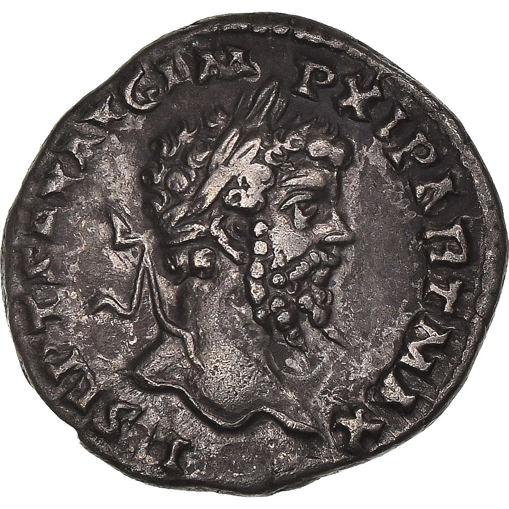 Septimius Severus, 
  
  Denarius, 
  
  197-200