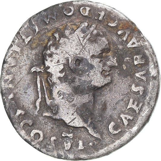 madeni para, 
  
  Domitianus, 
  
  Denarius