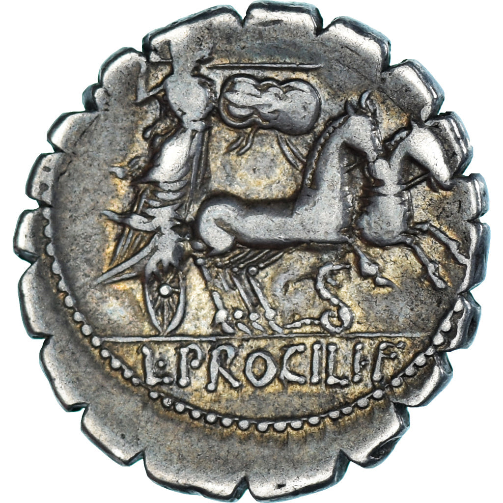 madeni para, 
  
  Procilia, 
  
  Denarius Serratus