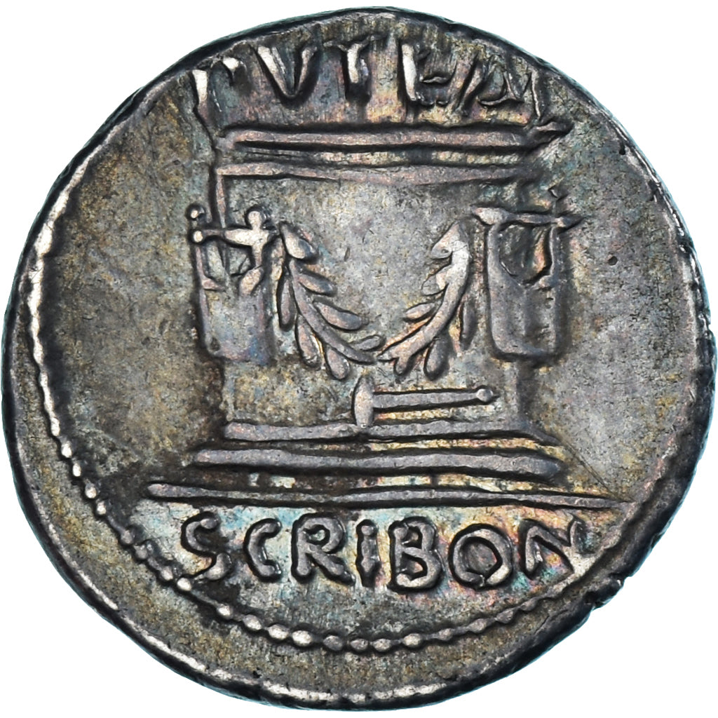 Scribonia, 
  
  Denarius, 
  
  MÖ 62