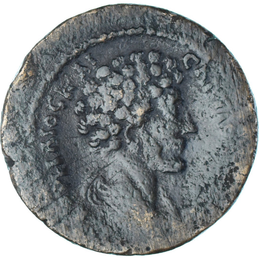 madeni para, 
  
  Antoninus Pius, 
  
  Marcus Aurelius ile (Sezar olarak)