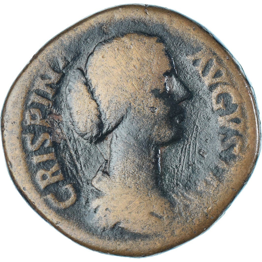 madeni para, 
  
  Crispina, 
  
  Sestertius