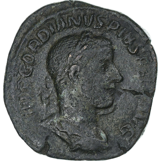 Gordion III, 
  
  Sestertius, 
  
  244