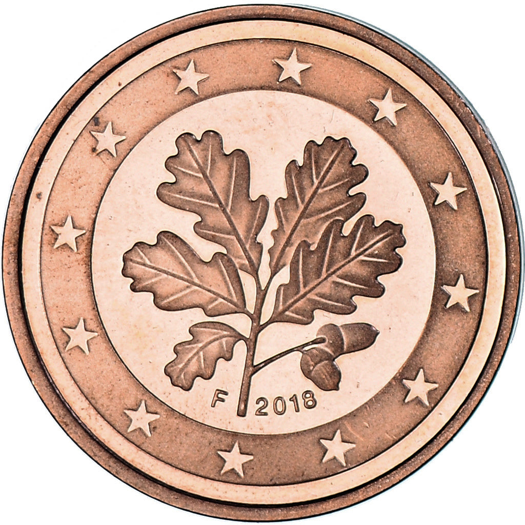 Almanya, 
  
  2 Euro Cent, 
  
  2018