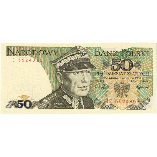 Banknot, 
  
  Polonya, 
  
  50 Zlotisi