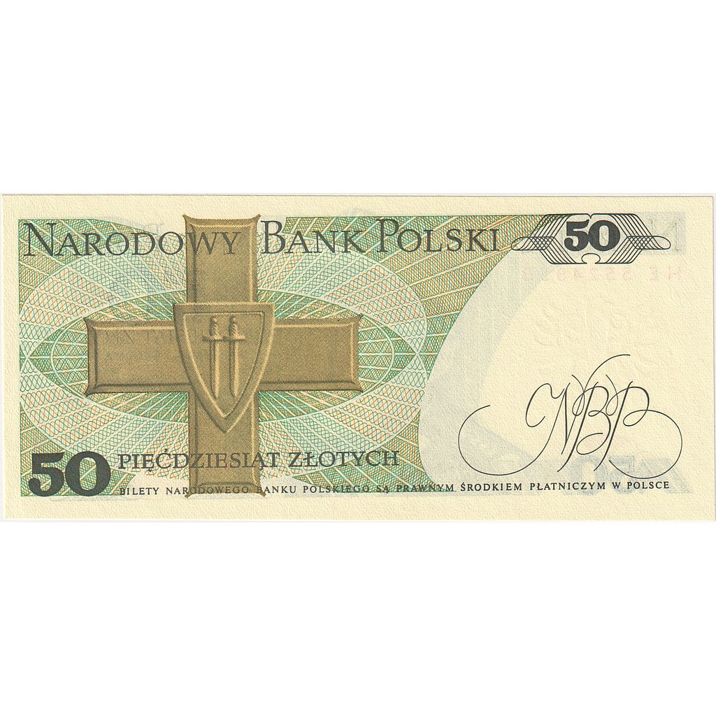 Banknot, 
  
  Polonya, 
  
  50 Zlotisi