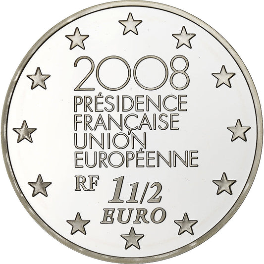 Fransa, 
  
  1-1/2 Avro, 
  
  Avrupa - Présidence française Union Européenne