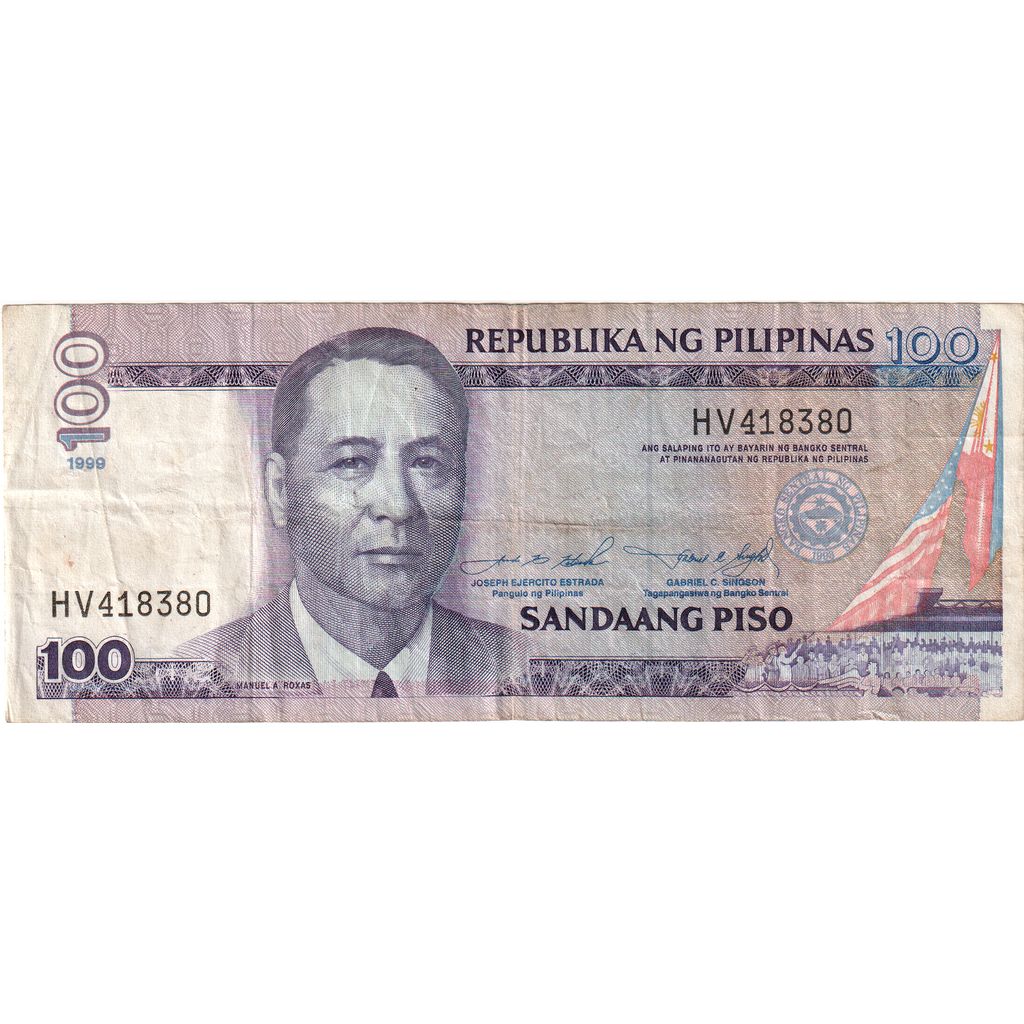 Filipinler, 
  
  100 Piso, 
  
  1999