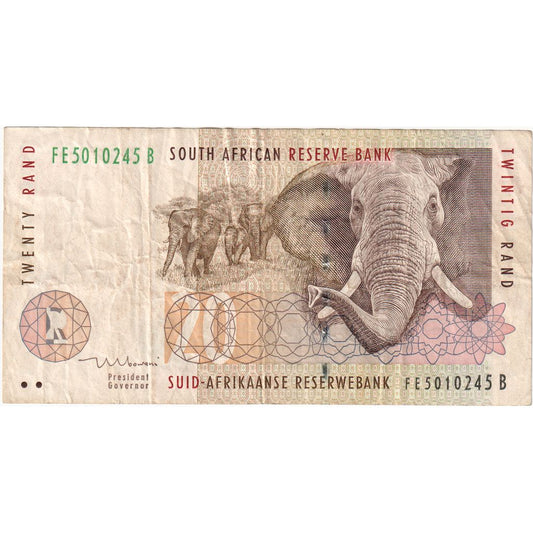 Güney Afrika, 
  
  20 Rand, 
  
  VF(30-35)