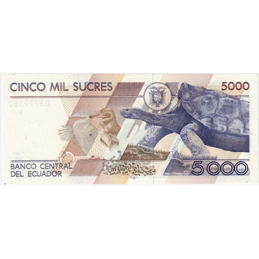 Ekvador, 
  
  5000 Sucre, 
  
  1999-03-26