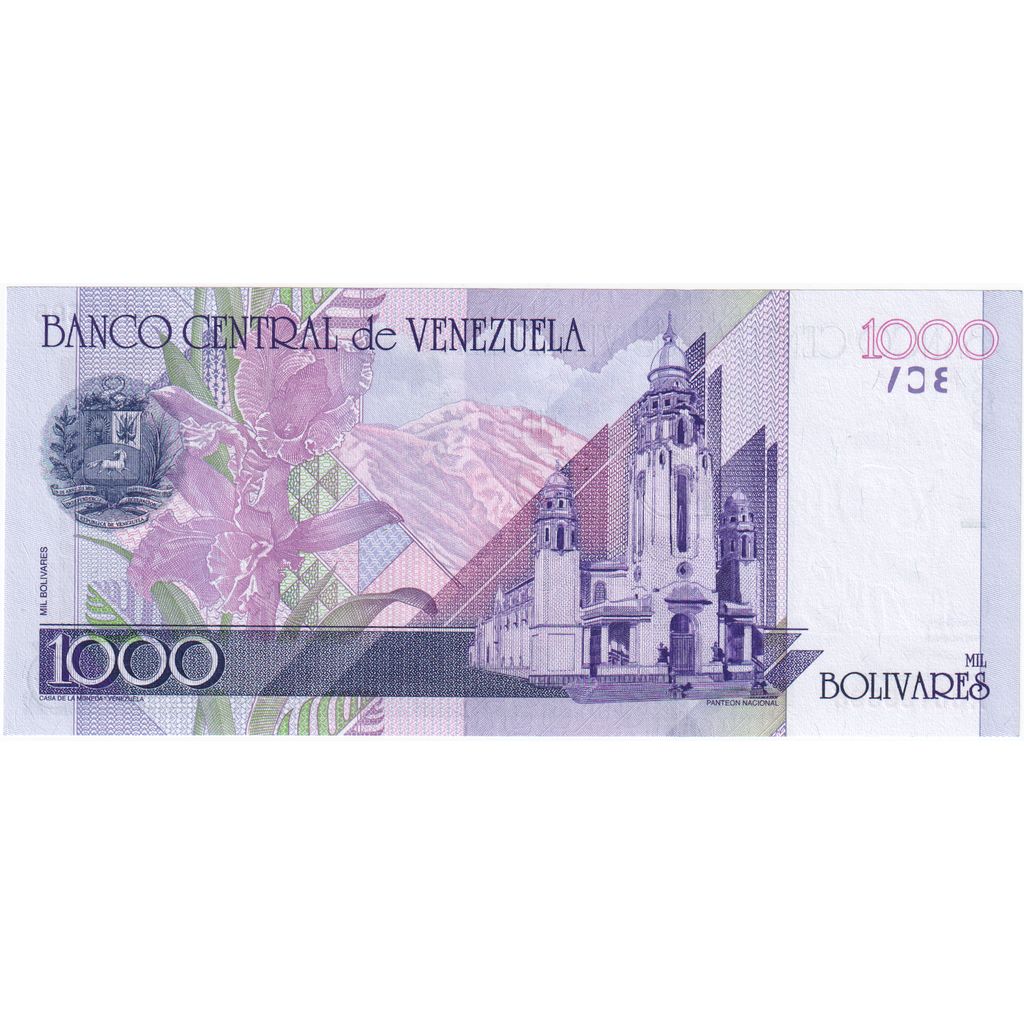 Venezuela, 
  
  1000 Bolivar, 
  
  1998-09-10