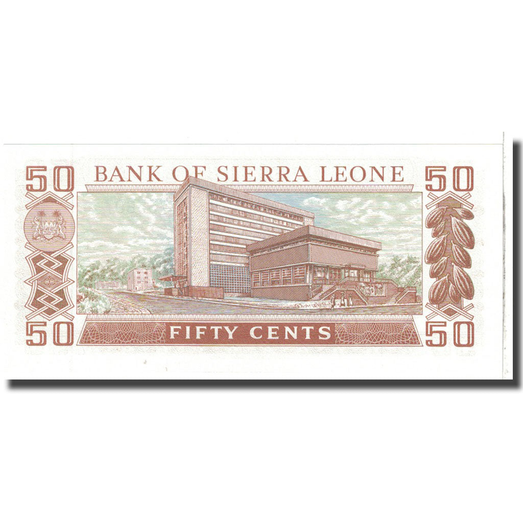 Banknot, 
  
  Sierra Leone, 
  
  50 Leon