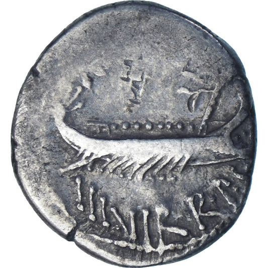 Marcus Antonius, 
  
  Denarius, 
  
  MÖ 32-31