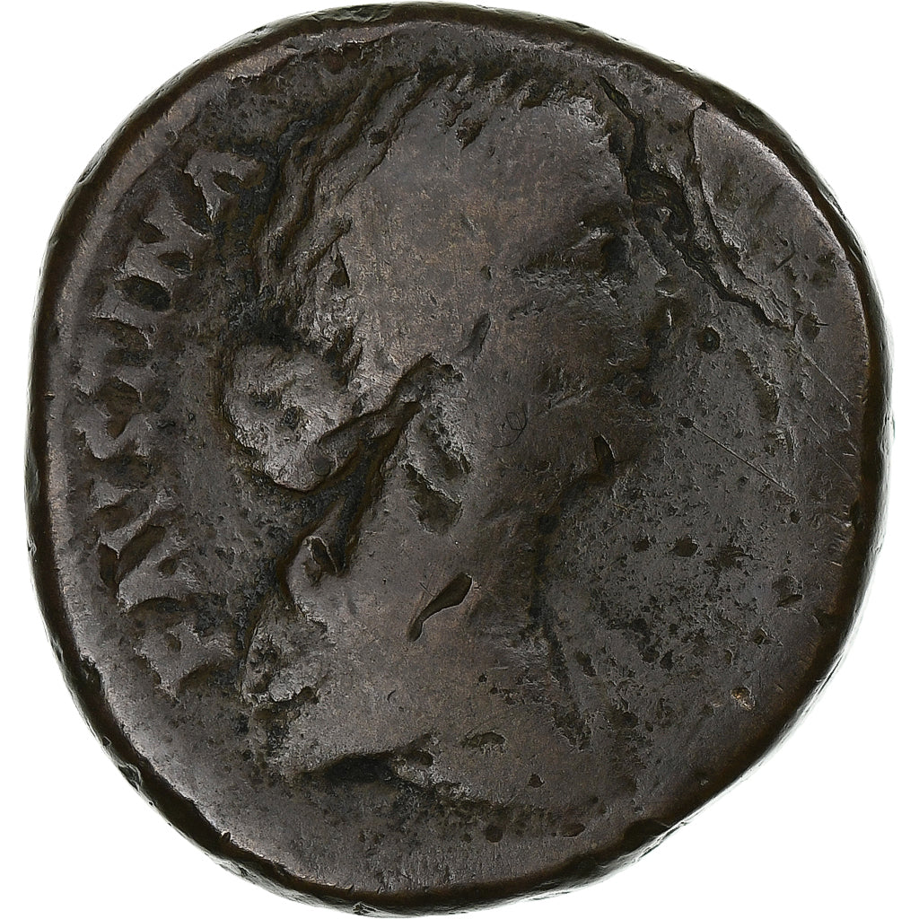 Faustina II, 
  
  Sestertius, 
  
  161-176