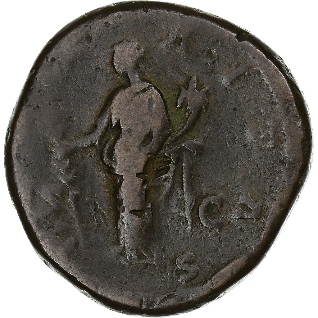 Faustina II, 
  
  Sestertius, 
  
  161-176