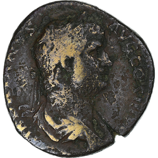 Hadrianus, 
  
  Sestertius, 
  
  133-135