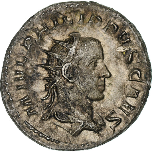 Philip II, 
  
  Antoninianus, 
  
  244-246