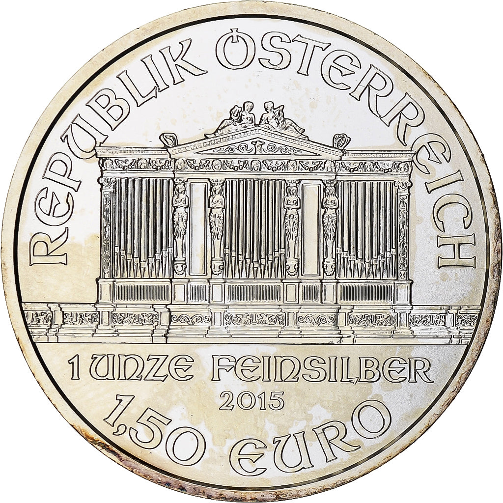 Avusturya, 
  
  1-1/2 Avro / 1 Oz, 
  
  Filarmoni Orkestrası