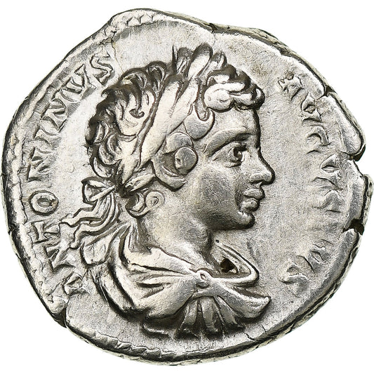 Caracalla, 
  
  Denarius, 
  
  199-200