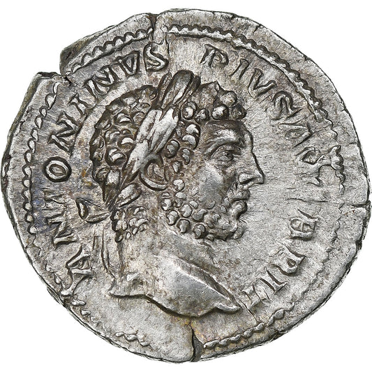 Caracalla, 
  
  Denarius, 
  
  210-213